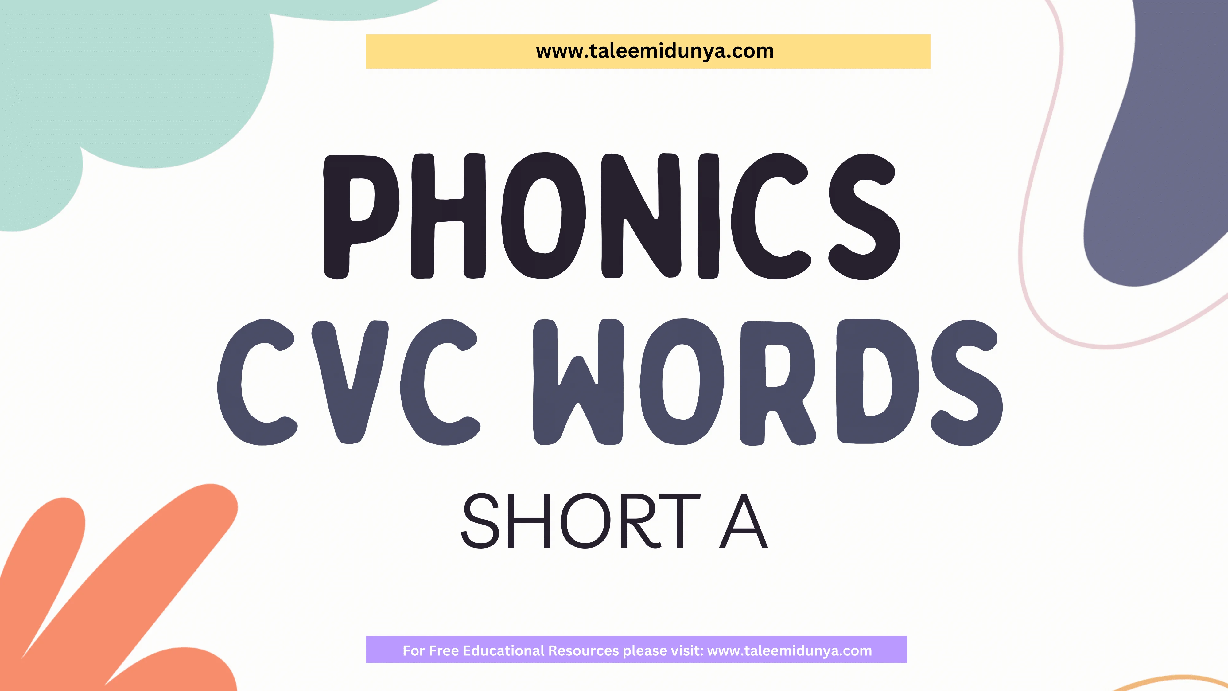 Phonics Vowel Sound